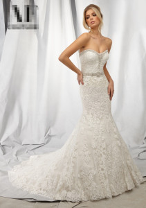 Lace Sheath Bridal Wedding Dresses (WMA105)